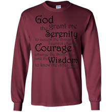 GRANTWEAR Serenity Prayer Long Sleeve Shirt